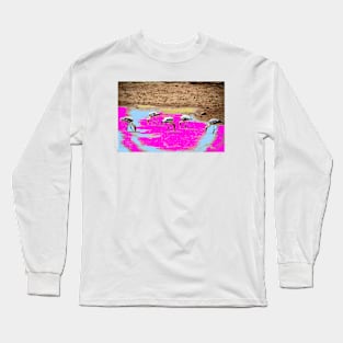 Flamingos Long Sleeve T-Shirt